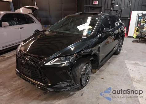 2021 Lexus Rx 350 F Sport Appearance из США, поврежденный, VIN 2T2SZMDAXMC298248